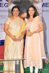 Manasuku Nachindi Movie Team At Kasturba Gandhi College